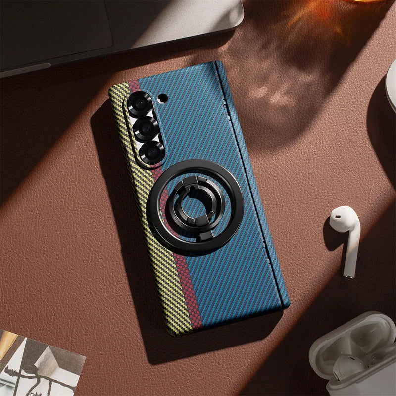 360° Carbon Fiber Protective Case for Z Fold