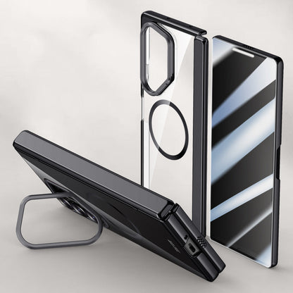 Magnetic Clear Case with Kickstand for Galaxy Z Fold