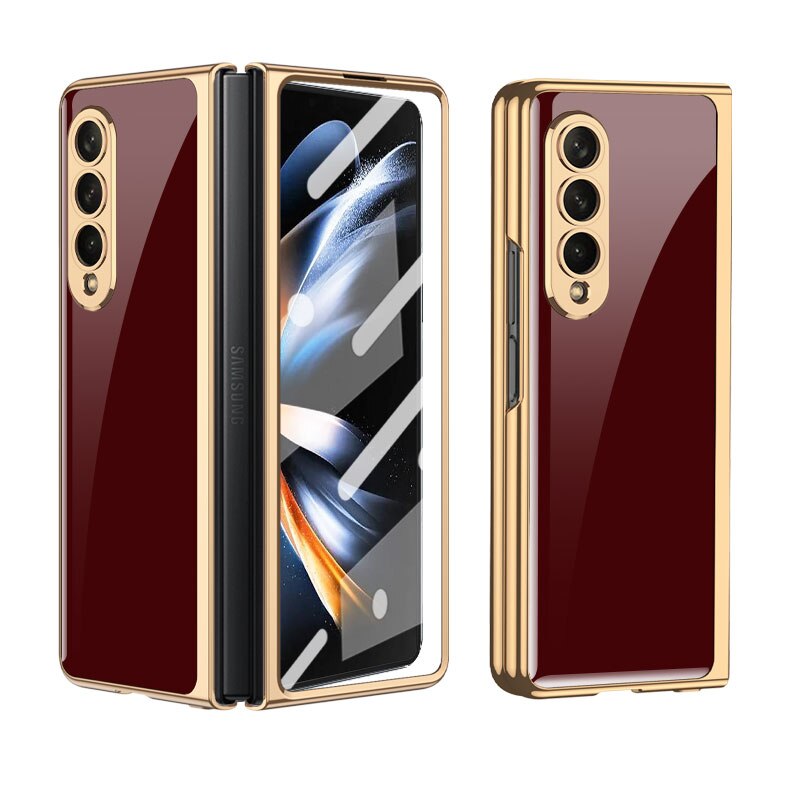 Luxury Electroplated Case For Samsung Galaxy Z Fold 4