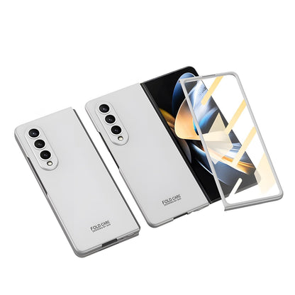 Ultra Thin Shockproof Matte Case with Glass Film For Samsung Galaxy Z Fold 4