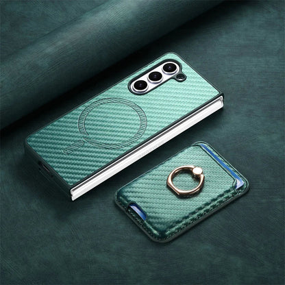 Full Protection Case with Detachable Card Wallet For Samsung Galaxy Z Fold Series