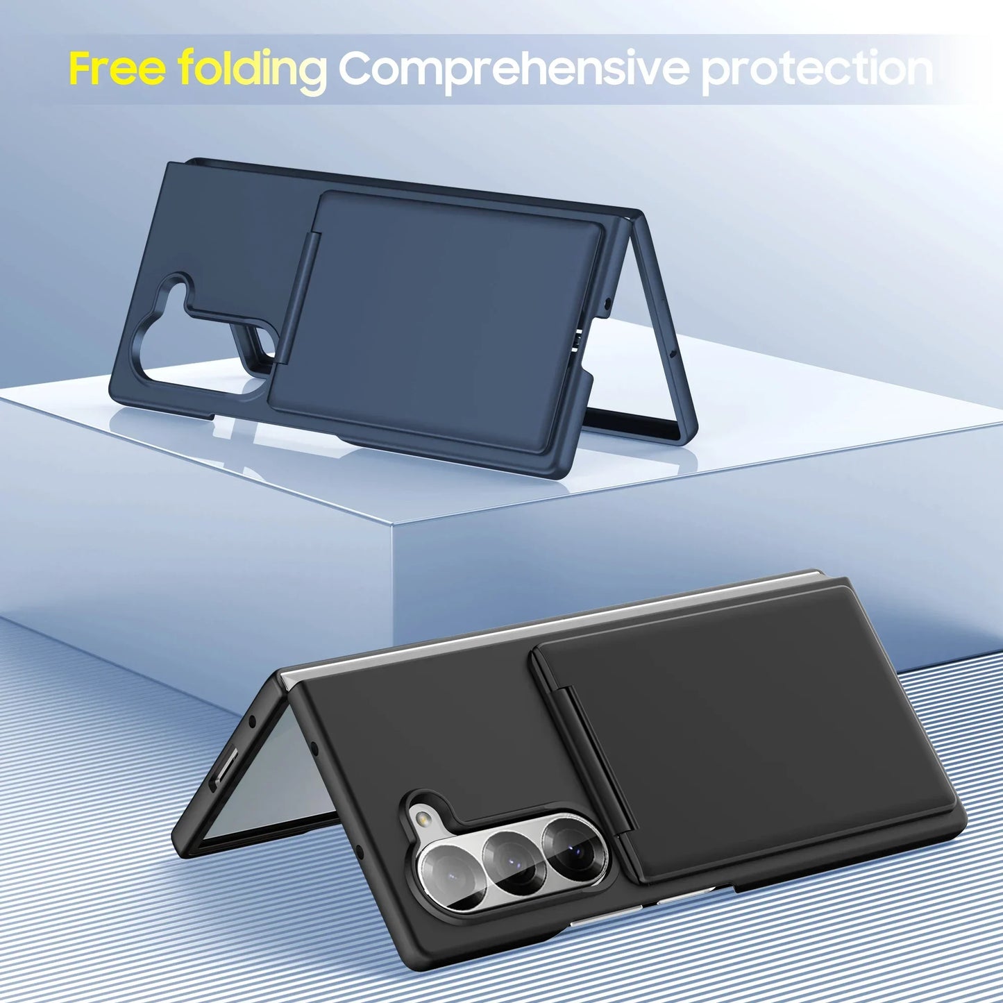 Clear Card Holder Case with Stand