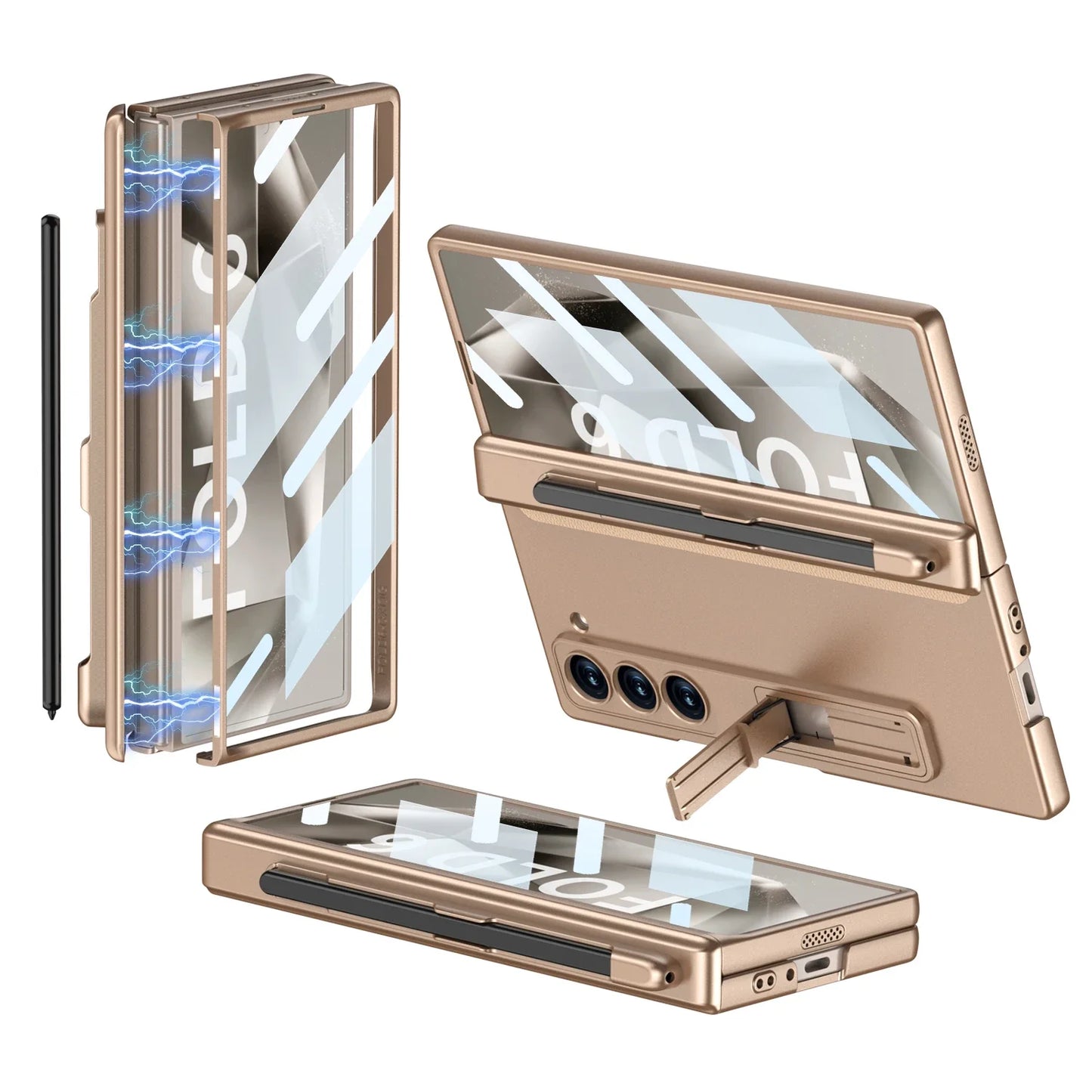 Shockproof Case with Hinge Protection & Pen Slot For Samsung Galaxy Z Fold 6