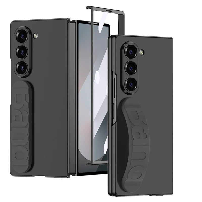 Full Protection Case with Wristband For Samsung Galaxy Z Fold 6