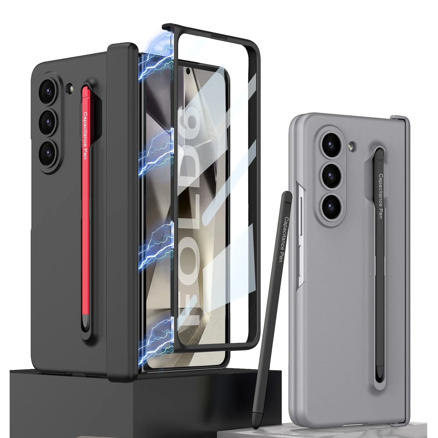 Shockproof Case & Slim Pen Holder