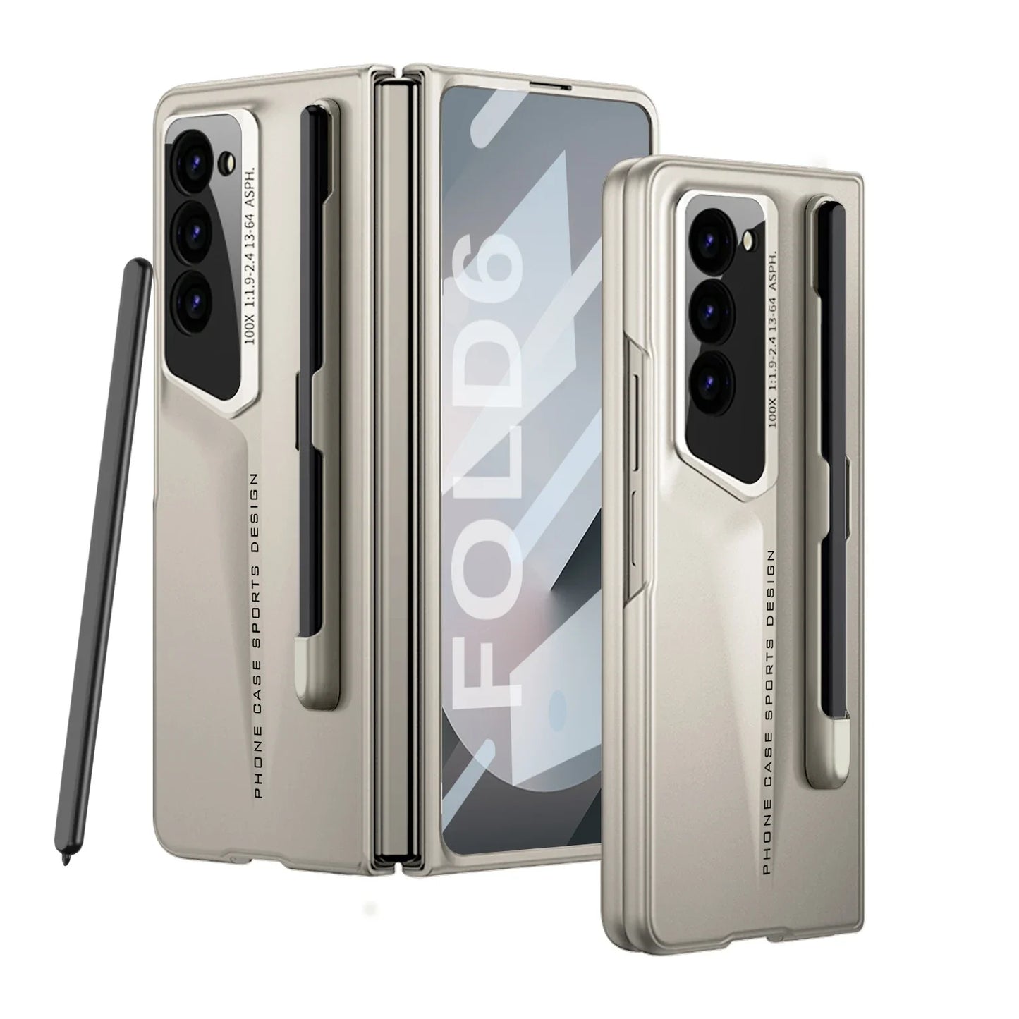 Shockproof Case with Pen Slot for Samsung Galaxy Z Fold 6