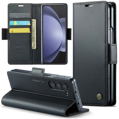 Leather Wallet Case For Galaxy Z Fold