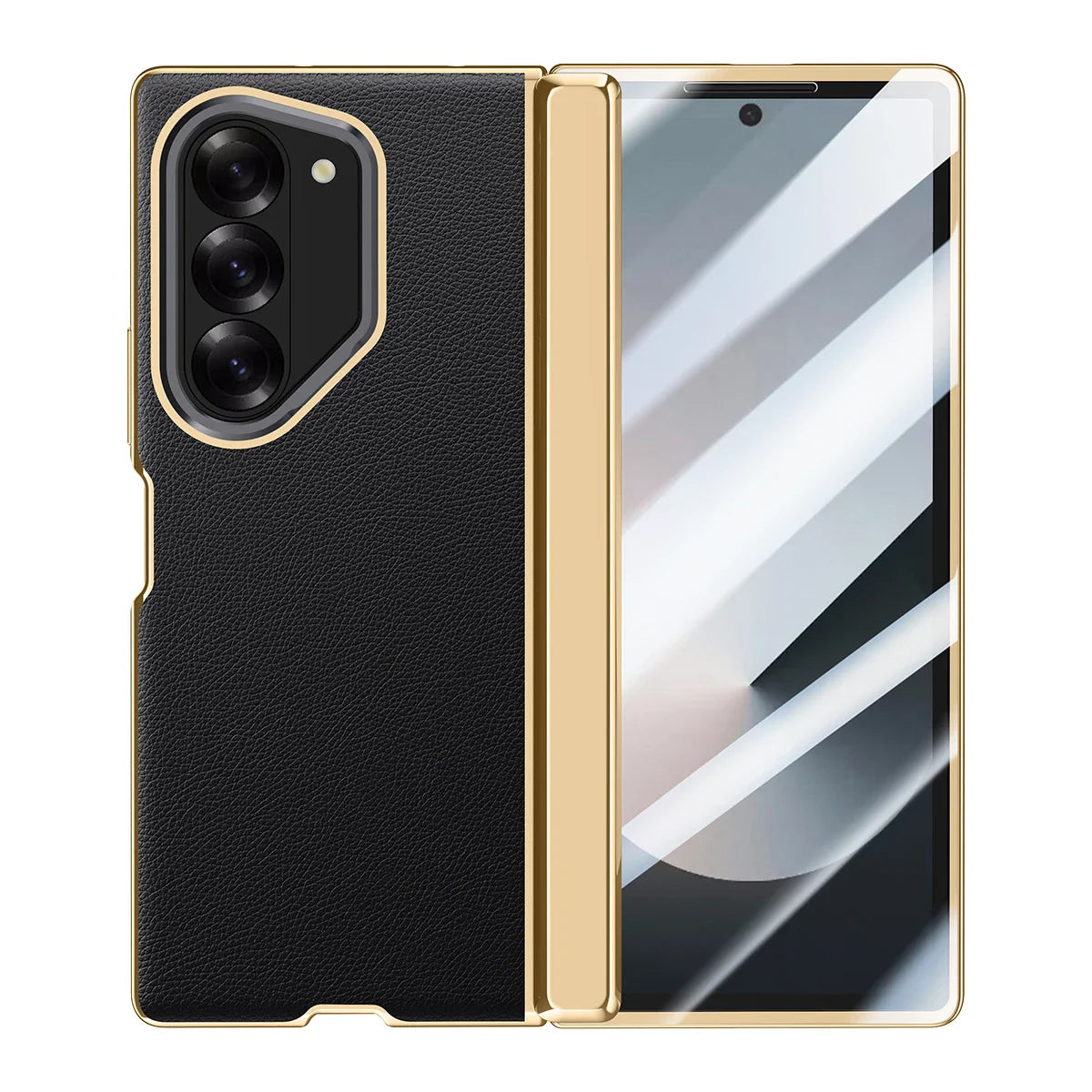 Full Protection Leather Case For Samsung Galaxy Z Fold 6