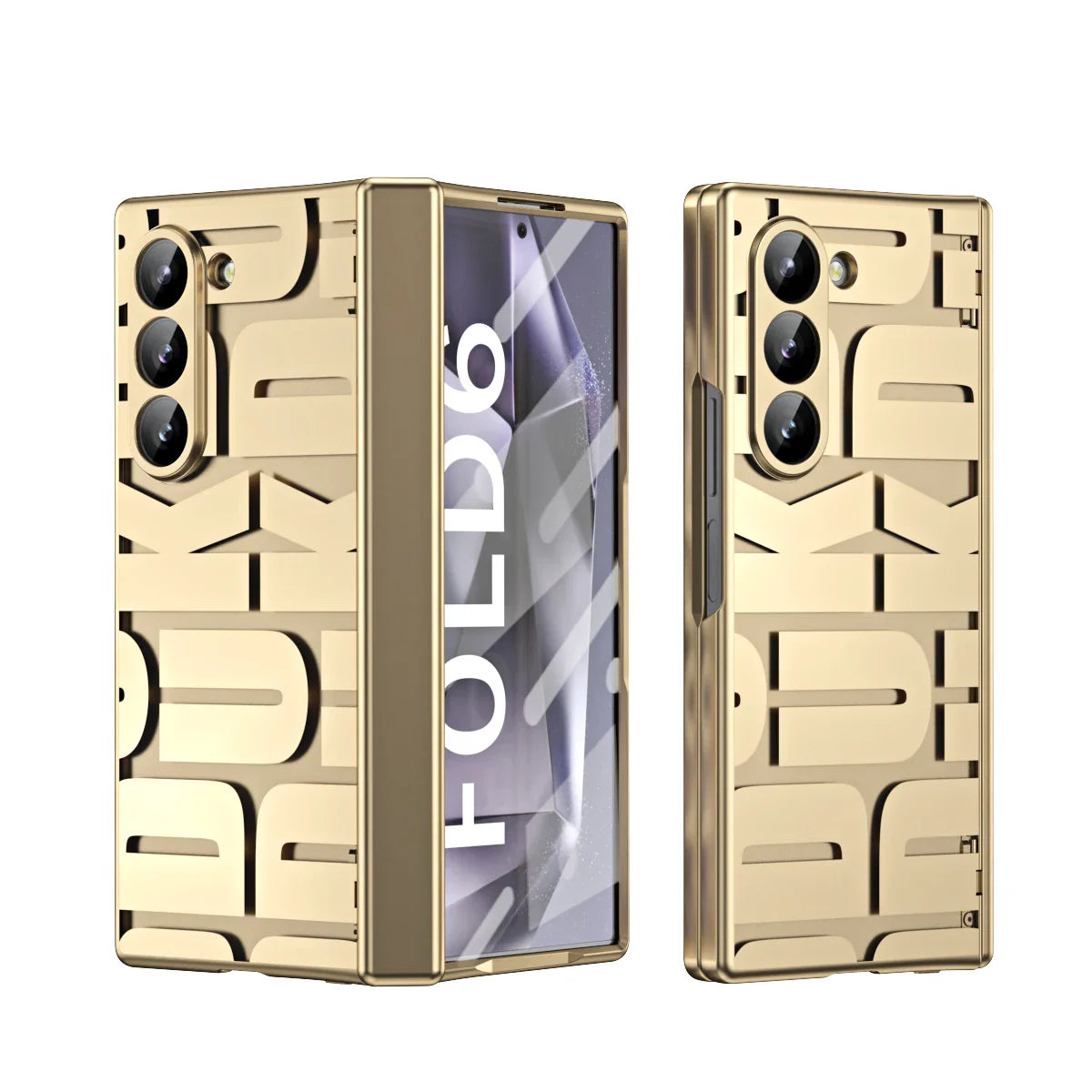 Electroplated Hard Case for Samsung Galaxy Z Fold 6
