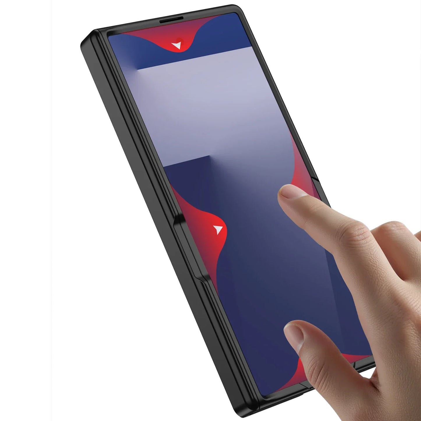 Magnetic Matte Kickstand Case