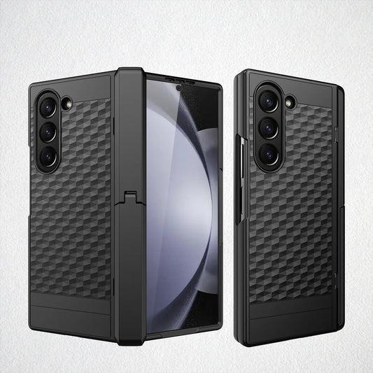 Full Protection Case with Invisible Bracket For Samsung Galaxy Z Fold 6