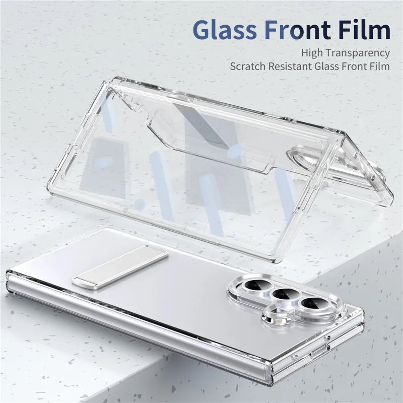 Transparent Kickstand Clear Case