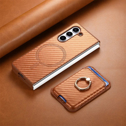 Full Protection Case with Detachable Card Wallet For Samsung Galaxy Z Fold Series