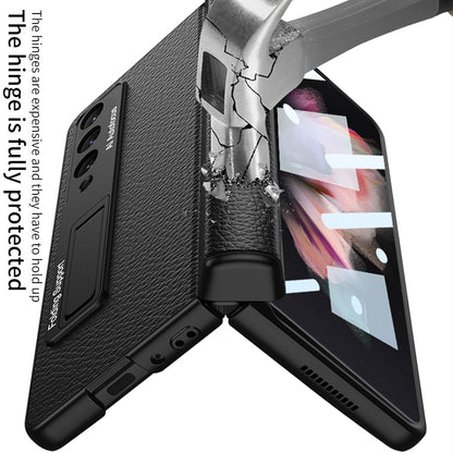 Magnetic Case with Kickstand & Pen Holder For Samsung Galaxy Z Fold 4