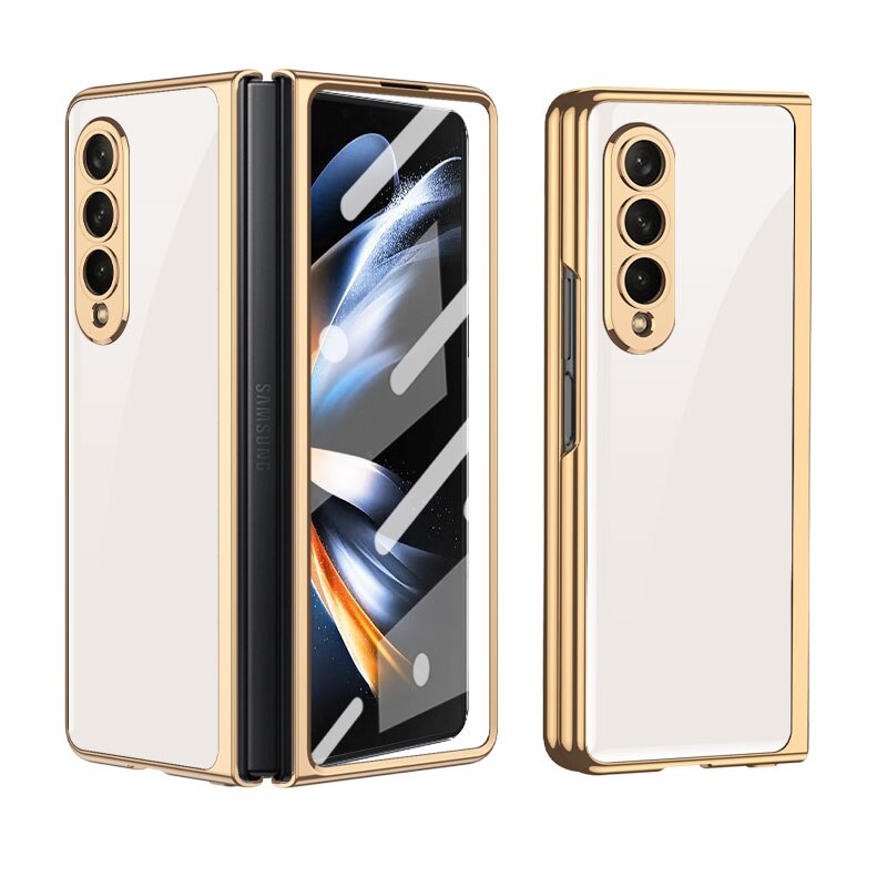 Luxury Electroplated Case For Samsung Galaxy Z Fold 4