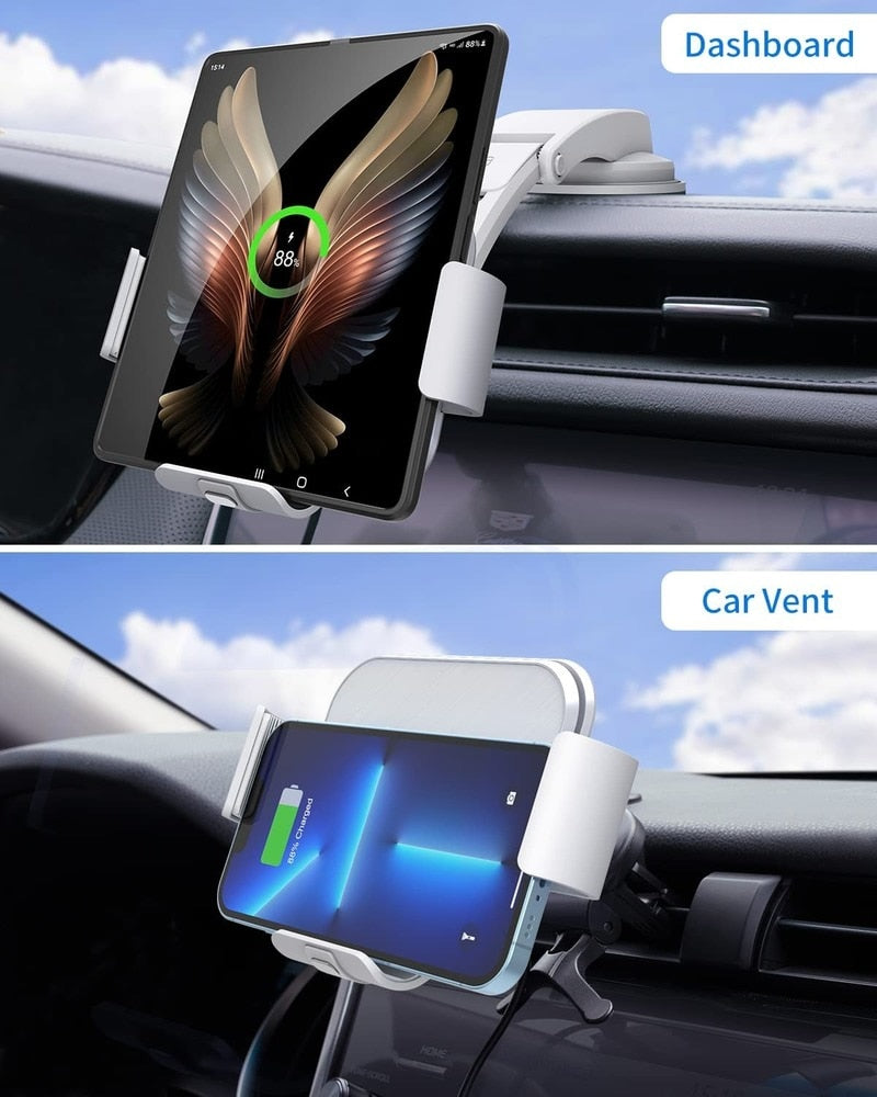 Fast Wireless Car Mount for Galaxy Z Fold Series