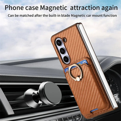Full Protection Case with Detachable Card Wallet For Samsung Galaxy Z Fold Series