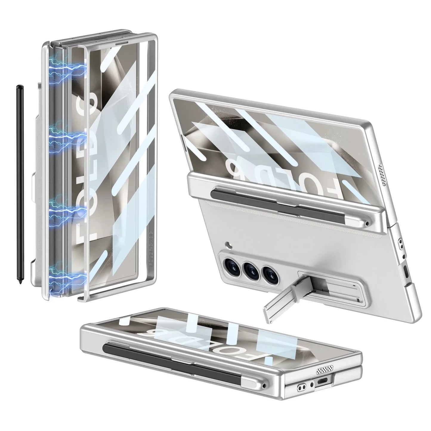 Shockproof Case with Hinge Protection & Pen Slot For Samsung Galaxy Z Fold 6